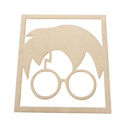 Marco Decorativo Harry Potter MDF